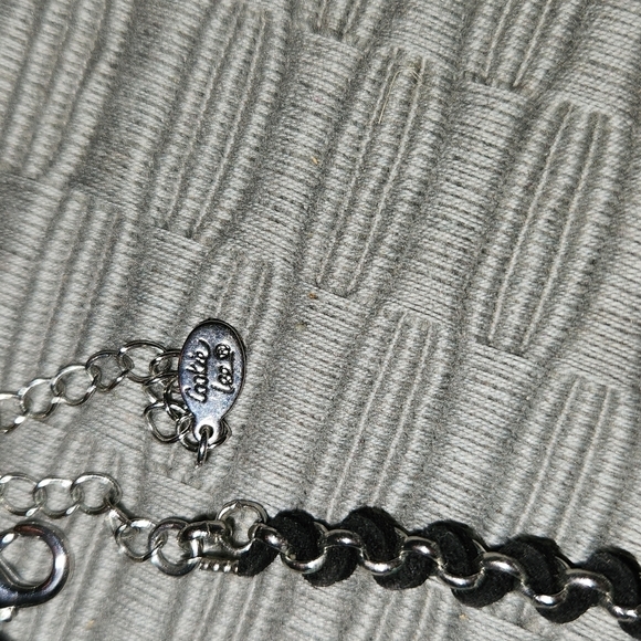 Cookie Lee Vintage Rope Medallion Necklace - Picture 5 of 7